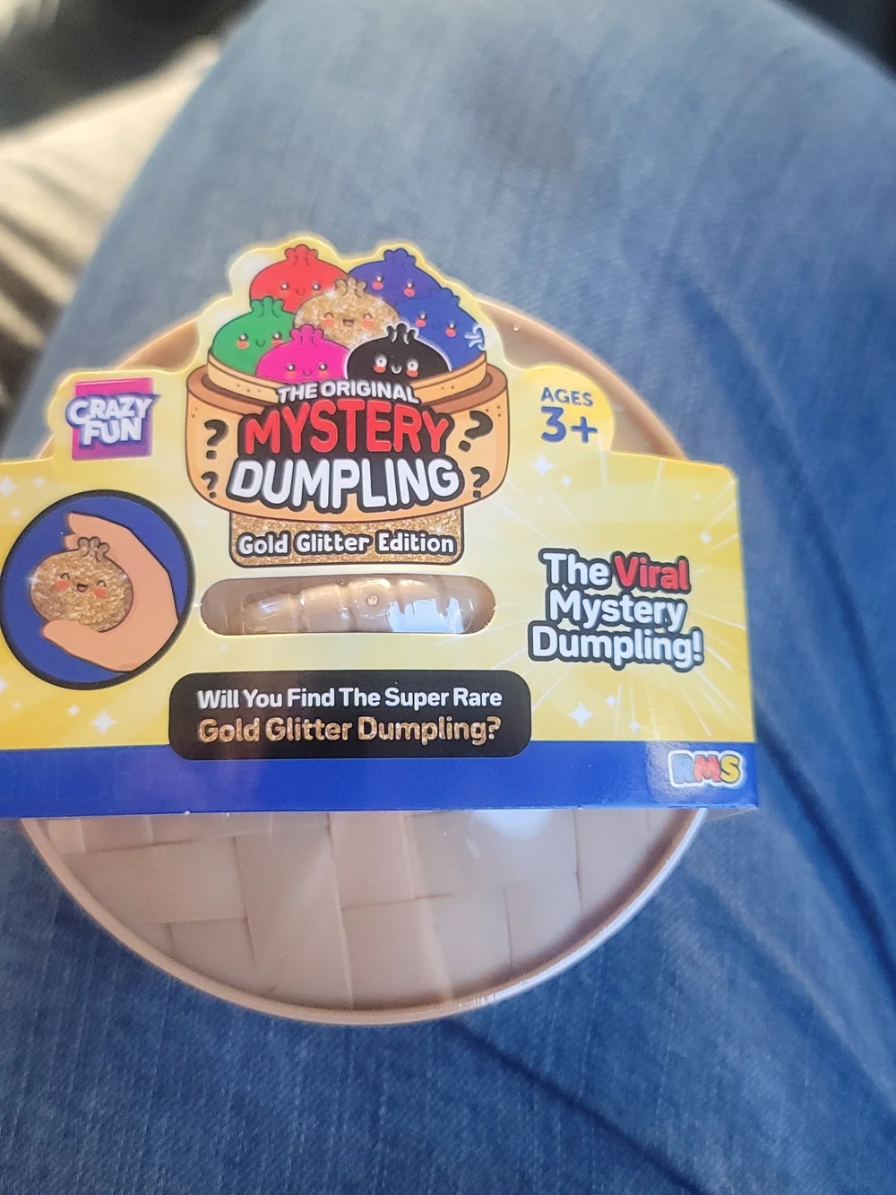 Mystery Dumpling Gold Glitter Edition - Gold Dumpling Toy